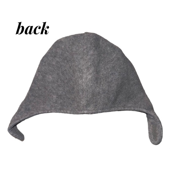 GYMBOREE Gray Fleece Trapper Winter Hat Boy Girl 18M-3T Orange Vintage Velcro - Picture 8 of 10